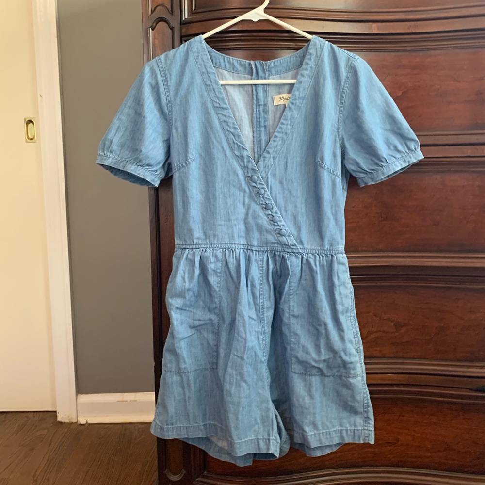 Madewell Denim Romper